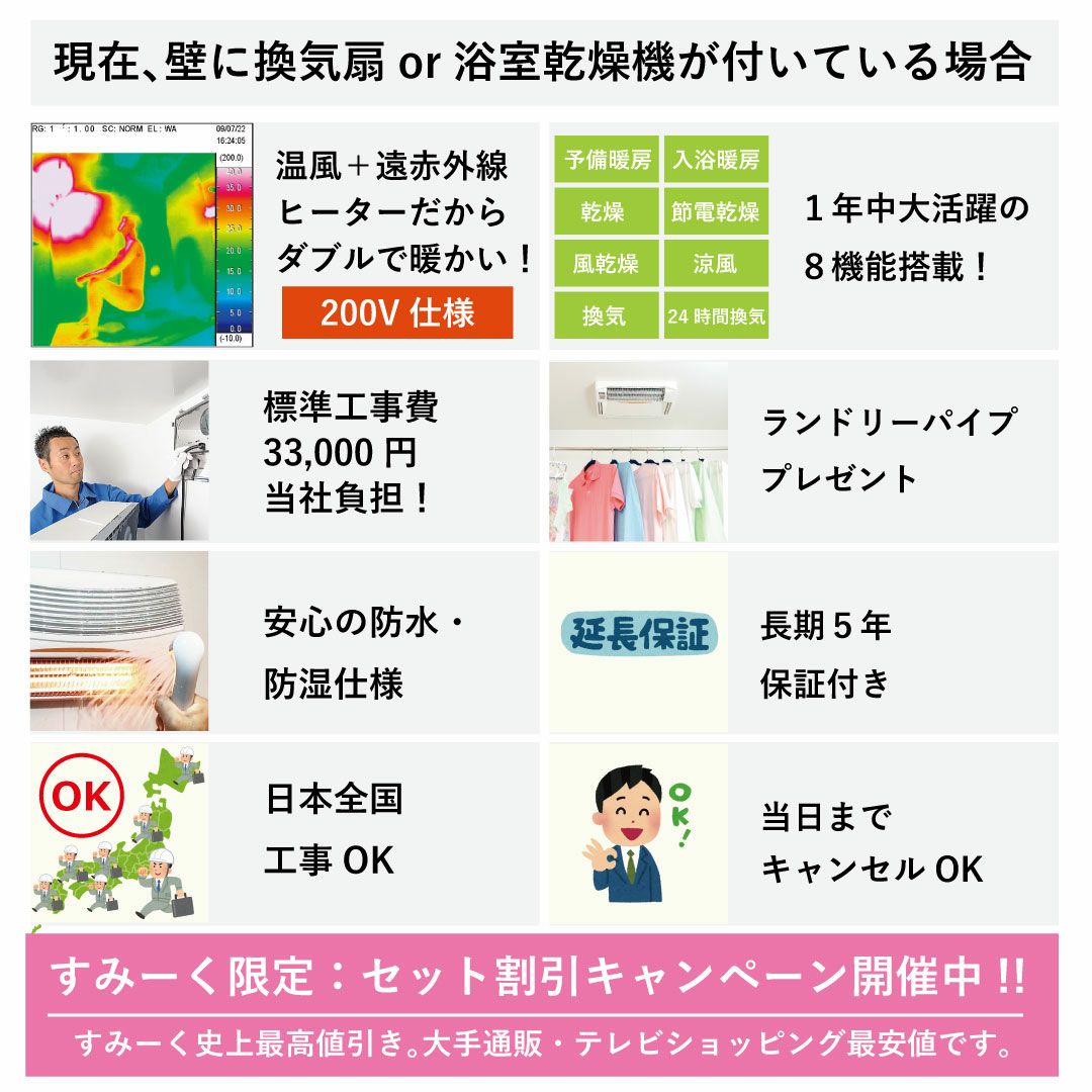 カビシャット浴室暖房換気乾燥機 1室 gtd9gvl7300a くどい