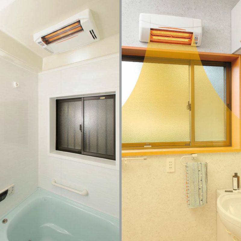 値引きする 高須産業 TSK 浴室換気乾燥暖房機 天井取付タイプ 1室換気タイプ ホワイト BF-261RGA