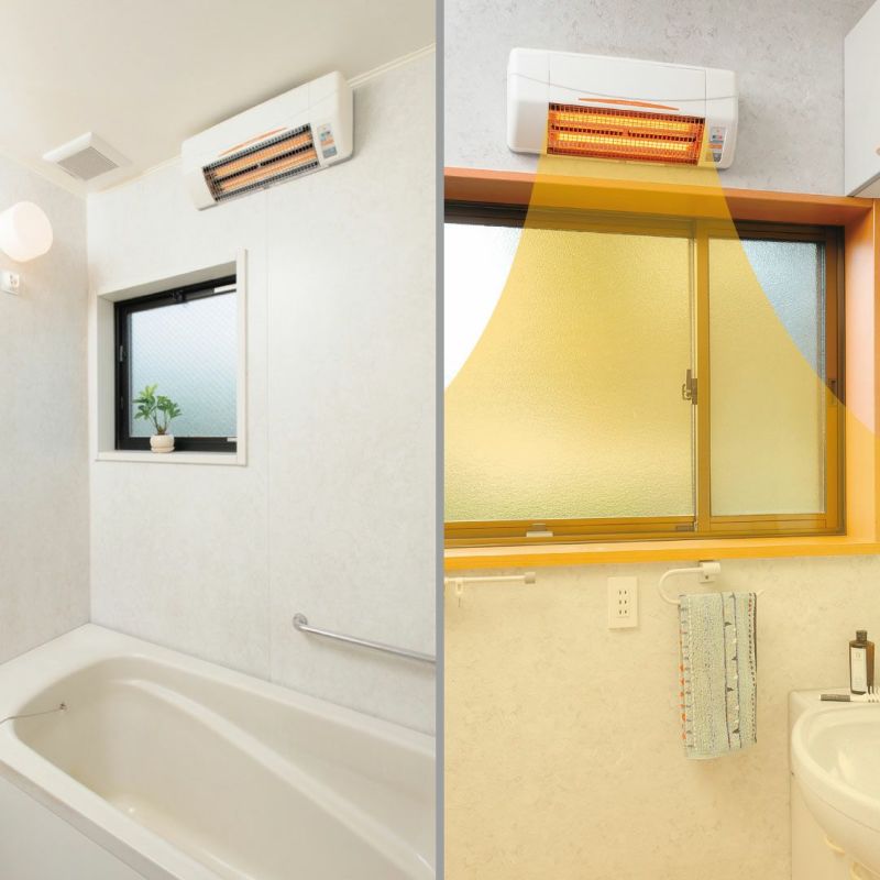 浴室乾燥暖房機（グラファイトヒーター式／BF-961RGC／換気扇連動型）＋涼風暖房機【標準工事費込み】 | 浴室換気乾燥暖房機の専門店すみーく